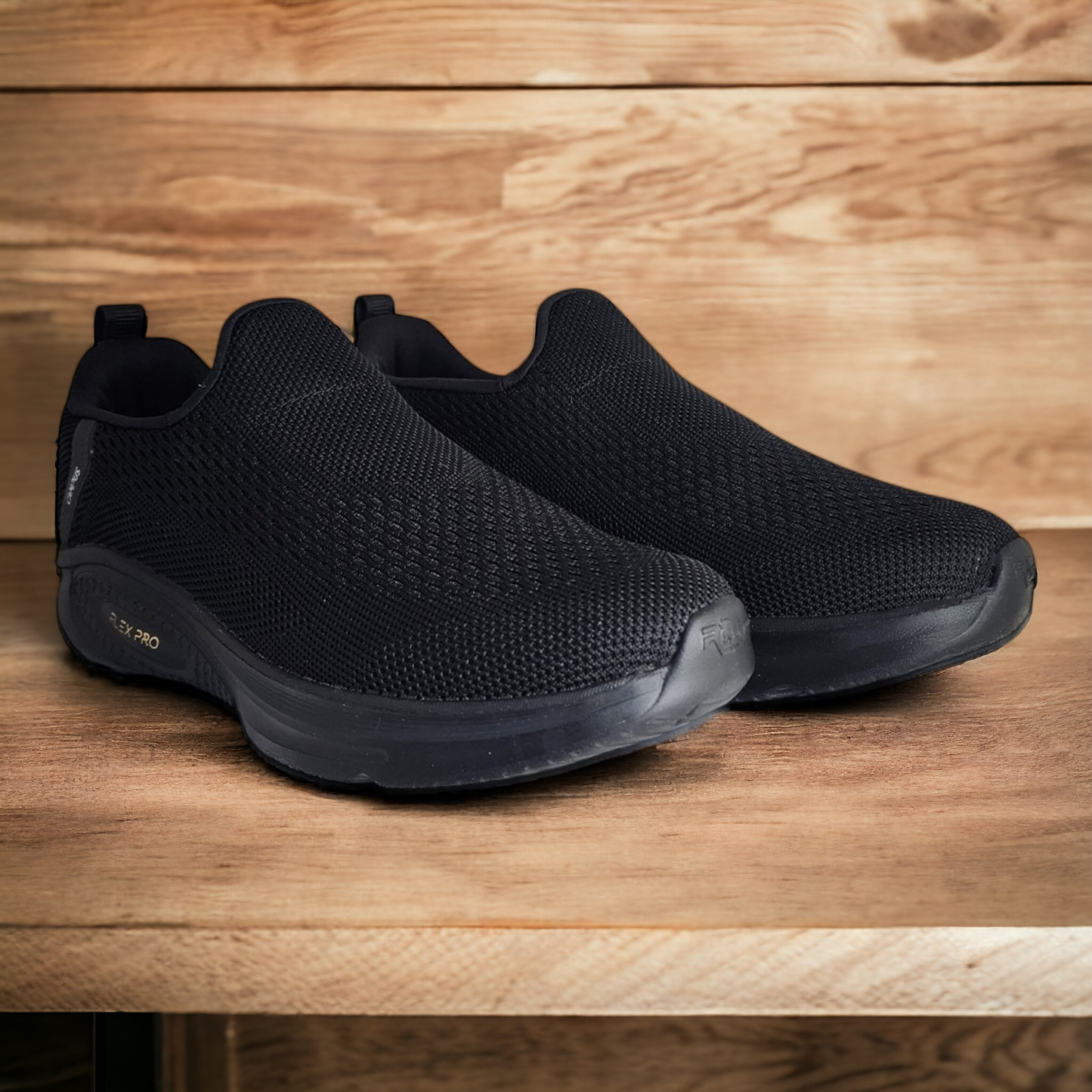 CAMPUS WIKES BLACK Men's Walking Shoes