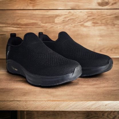 CAMPUS WIKES BLACK Men's Walking Shoes