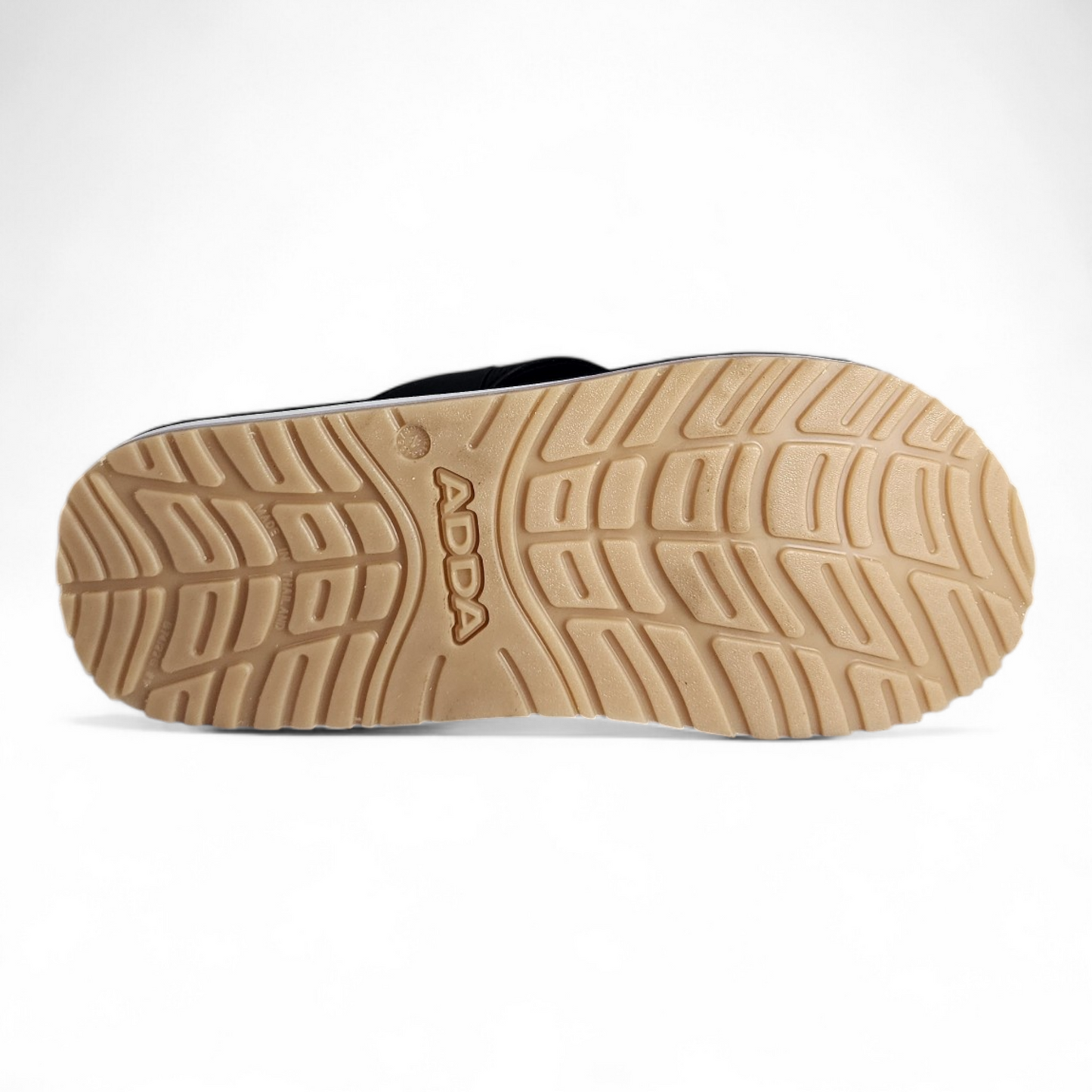 ADDA ADDAX FULL BLACK Men's Slipper/Chapple/Flip flop