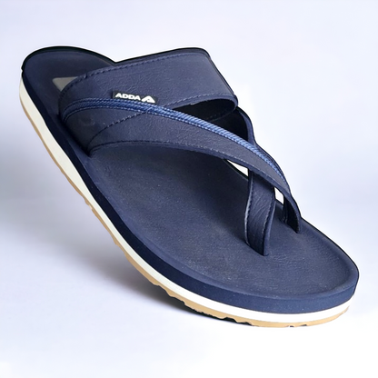 ADDA AIR NAVY Men's Slipper/Chapple/Flip flop