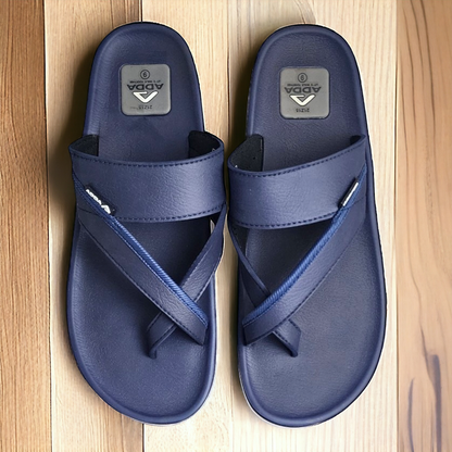 ADDA AIR NAVY Men's Slipper/Chapple/Flip flop
