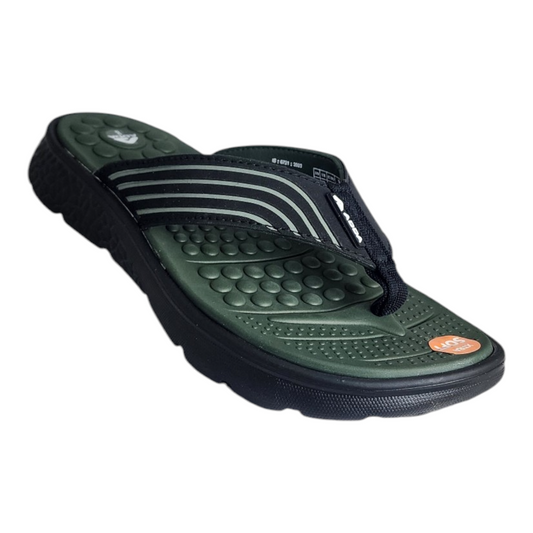 ADDA ARROW2 OLIVE/BLACK Men's Slipper/Chapple/Flip flop
