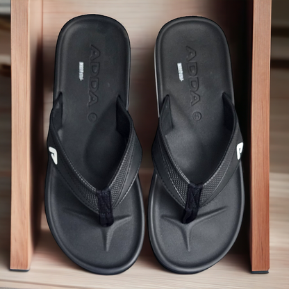 ADDA BOND01 BLACK Men's Slipper/Chapple/Flip flop