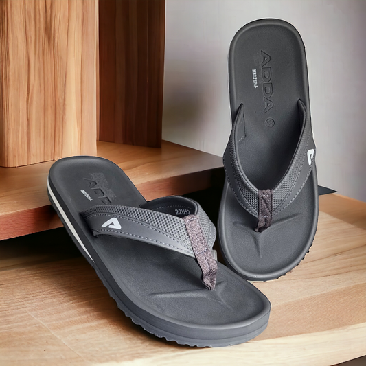 ADDA BOND01 GREY Men's Slipper/Chapple/Flip flop