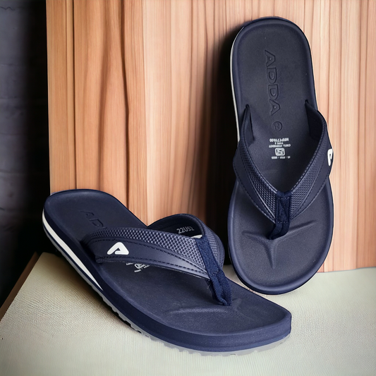 ADDA BOND01 NAVY Men's Slipper/Chapple/Flip flop