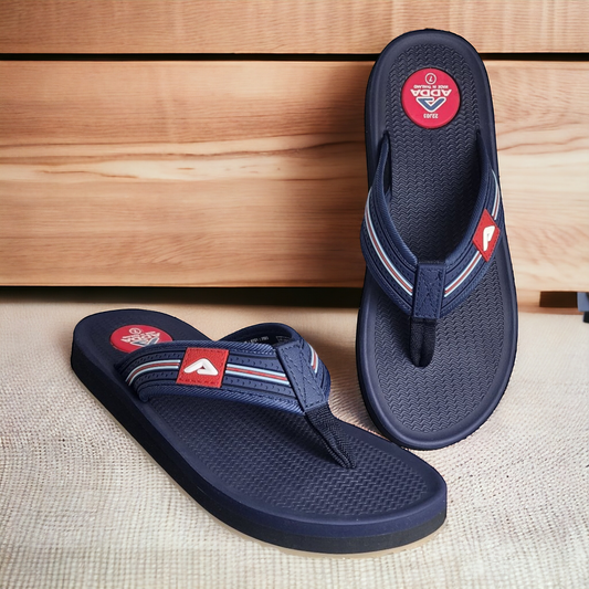 ADDA CASIO1 NAVY Men's Slipper/Chapple/Flip flop