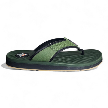 ADDA CASIO4 OLIVE Men's Slipper/Chapple/Flip flop