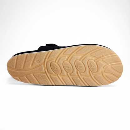 ADDA CLUB1 FULL BLACK Men's Slipper/Chapple/Flip flop