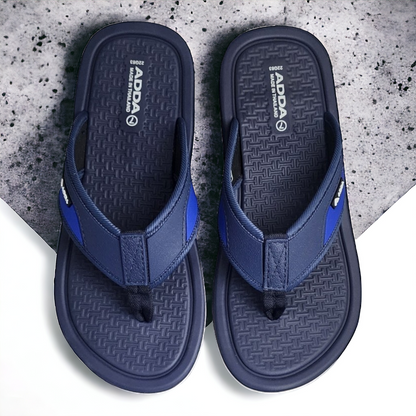 ADDA DEFENDER2 NAVY Men's Slipper/Chapple/Flip flop
