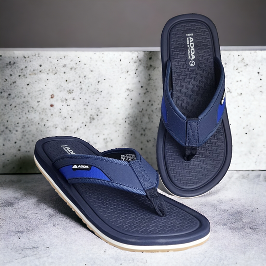 ADDA DEFENDER2 NAVY Men's Slipper/Chapple/Flip flop