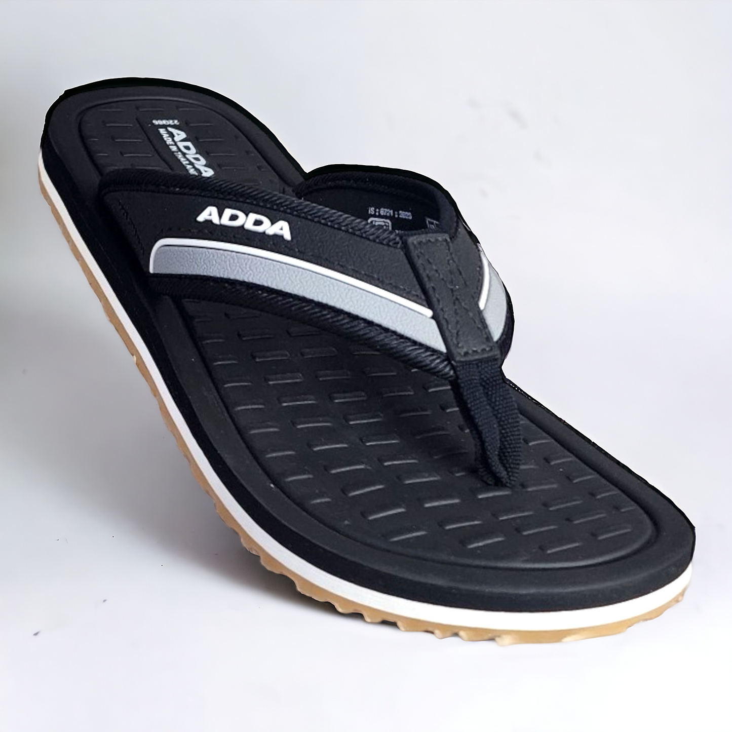 ADDA DEFENDER3 BLACK Men's Slipper/Chapple/Flip flop