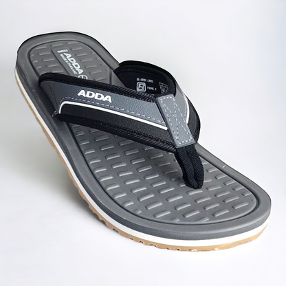 ADDA DEFENDER3 GREY Men's Slipper/Chapple/Flip flop