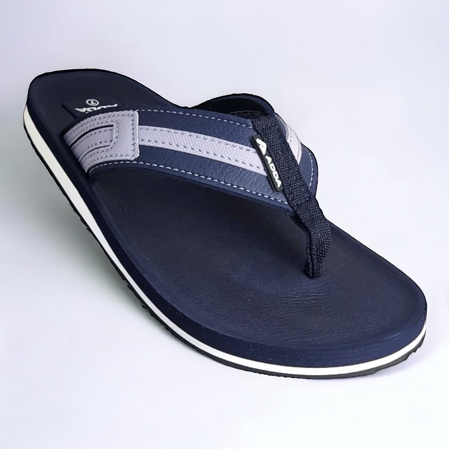 ADDA EURO NAVY/GREY Men's Slipper/Chapple/Flip flop