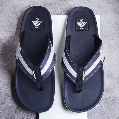 ADDA EURO NAVY/GREY Men's Slipper/Chapple/Flip flop