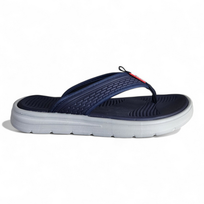 ADDA HELLO01 NAVY/GREY Men's Slipper/Chapple/Flip flop