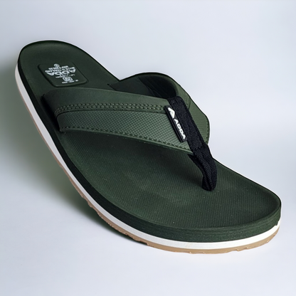 ADDA JAMES1 OLIVE Men's Slipper/Chapple/Flip flop