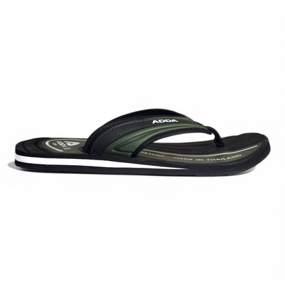 ADDA JAZZ BLACK/OLIVE Men's Slipper/Chapple/Flip flop