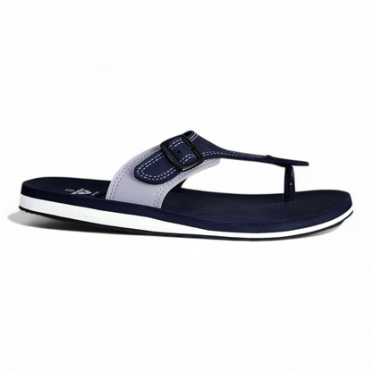 ADDA LIFE01 NAVY Men's Slipper/Chapple/Flip flop