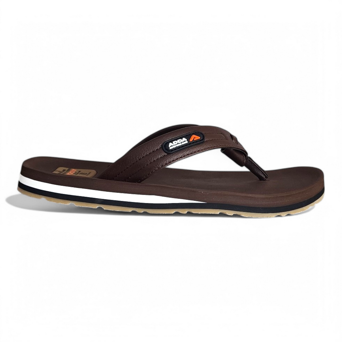 ADDA ONLY1 BROWN Men's Slipper/Chapple/Flip flop
