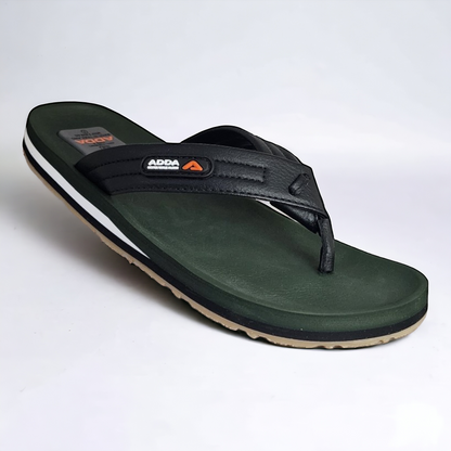 ADDA ONLY1 OLIVE/BLACK Men's Slipper/Chapple/Flip flop