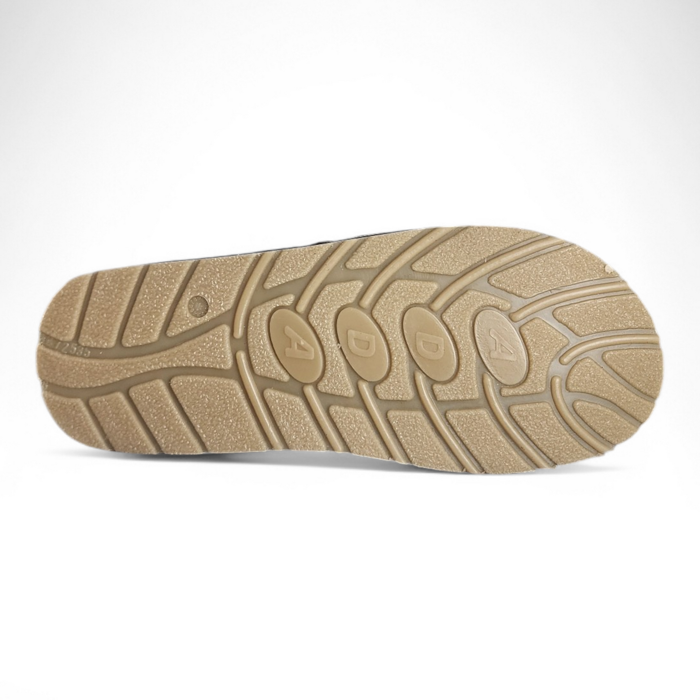 ADDA ROLEX2 KHAKHI/WHITE Men's Slipper/Chapple/Flip flop