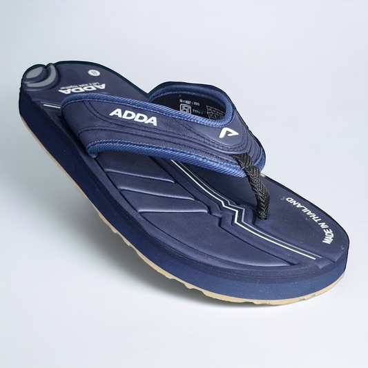 ADDA ROLEX2 FULL NAVY Men's Slipper/Chapple/Flip flop
