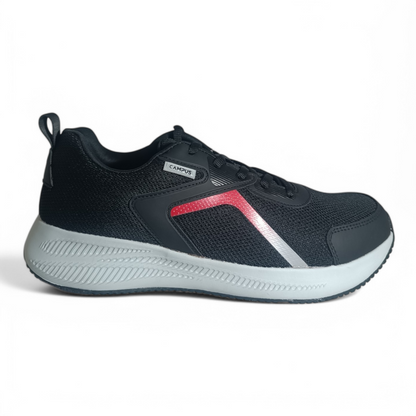 CAMPUS GROOV BLACK Men's Running Shoes