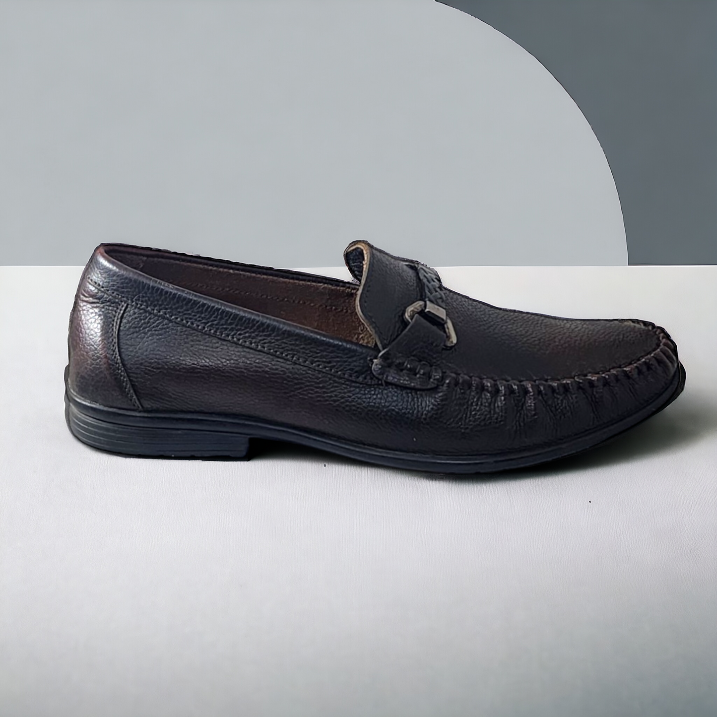 ZOOM 6622 BROWN Men's Loafers/Leather Shoes