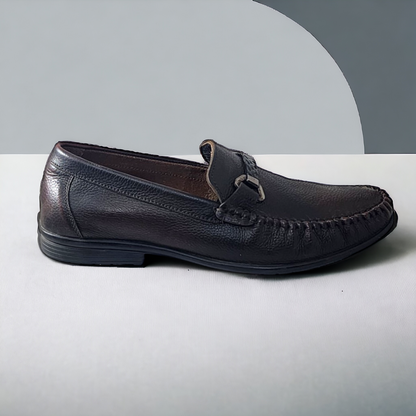 ZOOM 6622 BROWN Men's Loafers/Leather Shoes