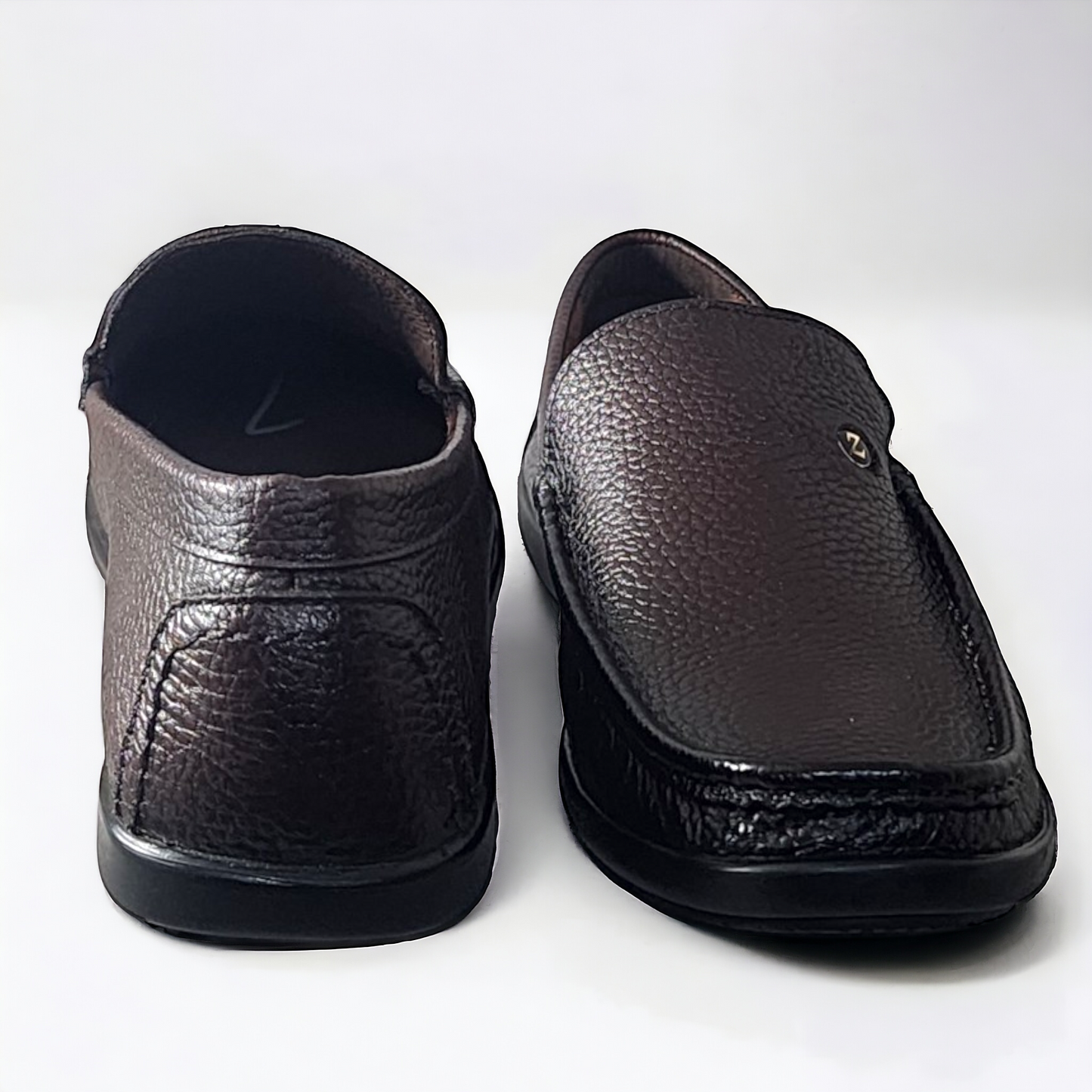 ZOOM D1315 BROWN Men's Loafers/Leather Shoes