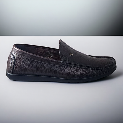 ZOOM D1315 BROWN Men's Loafers/Leather Shoes