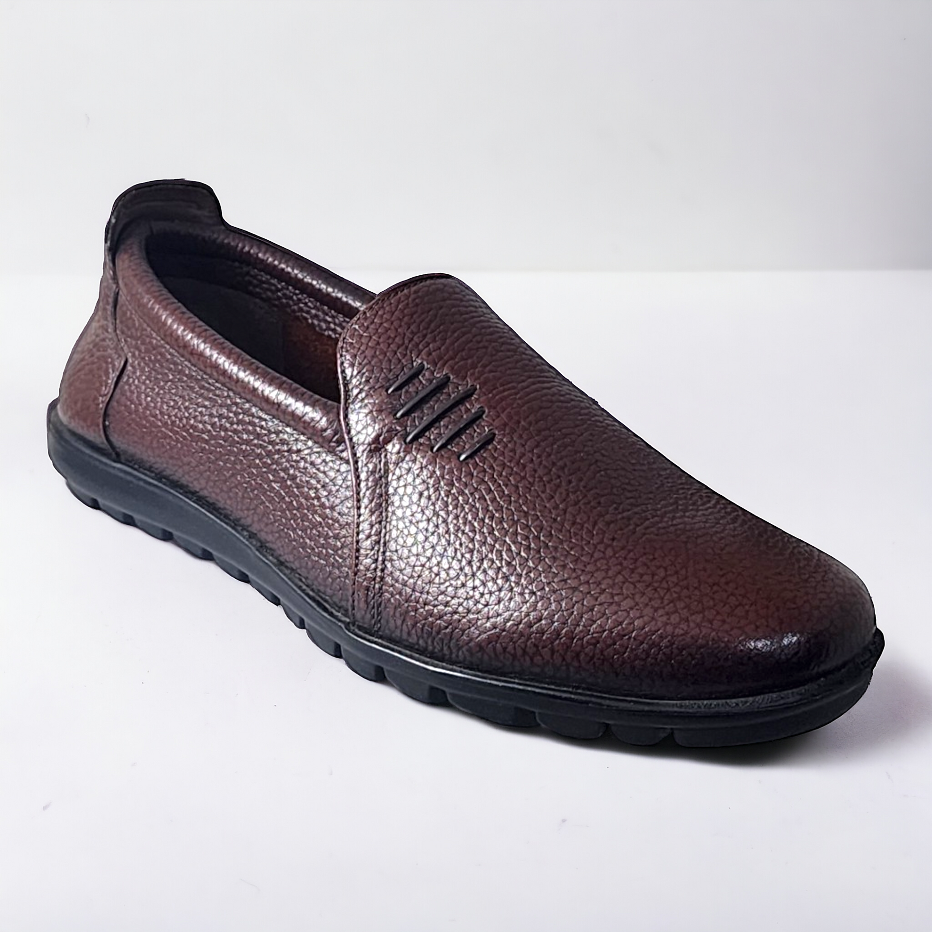 ZOOM NH07 BROWN Men's Casual Leather Shoes – Citizen Footprints