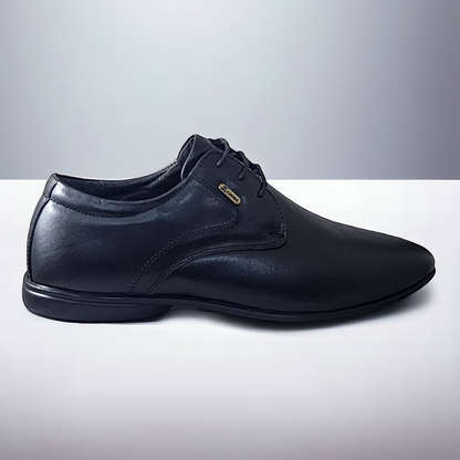 ZOOM S1481 BLACK Men's Casual Lace Up Leather Shoes