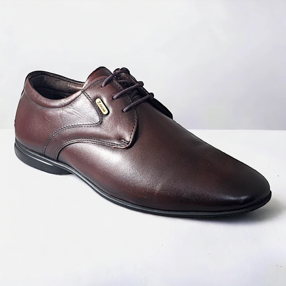 ZOOM S1481 BROWN Men's Casual Lace Up Leather Shoes