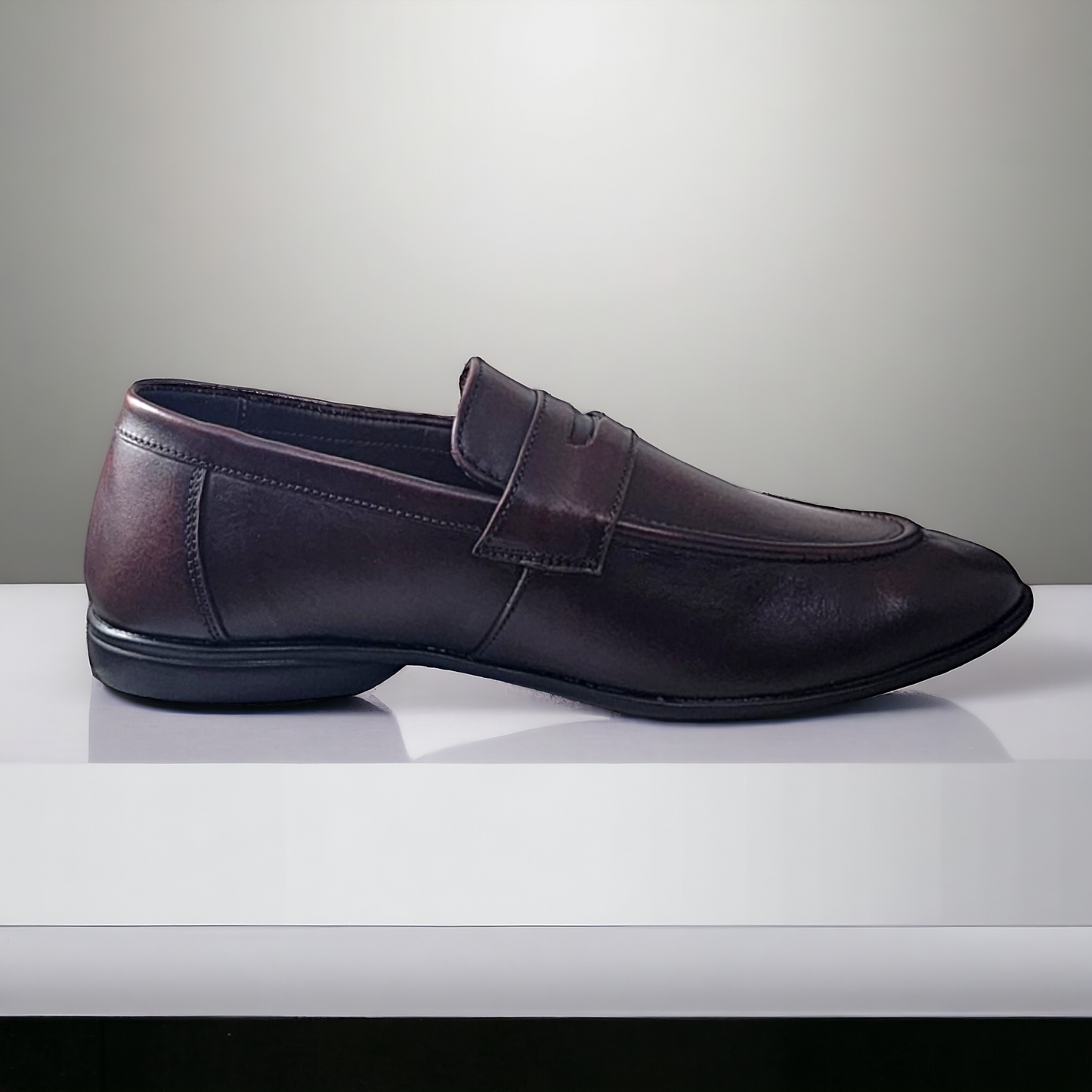 ZOOM S1441 BROWN Men's Loafers/Leather Shoes
