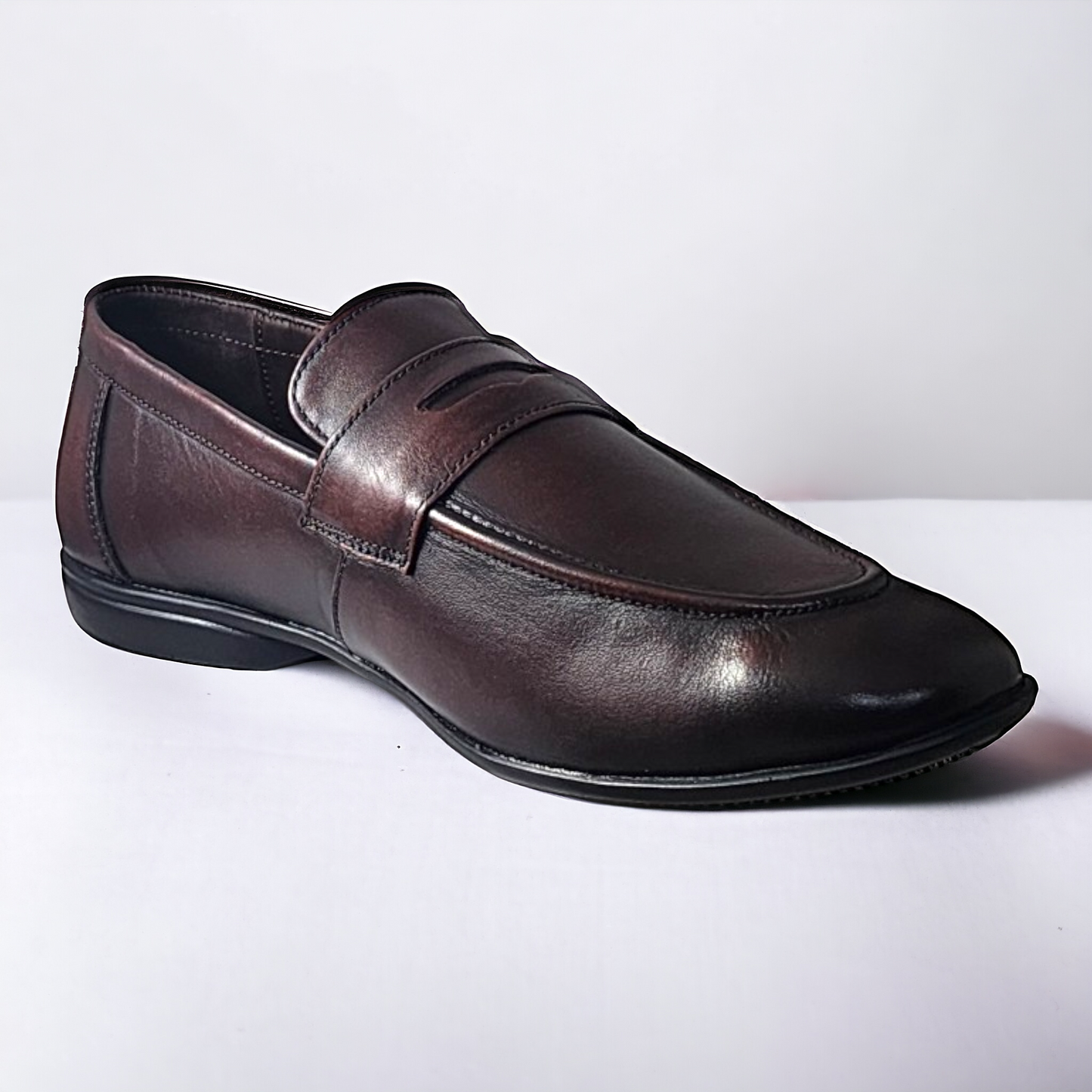 ZOOM S1441 BROWN Men's Loafers/Leather Shoes