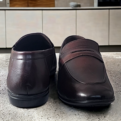 ZOOM S1441 BROWN Men's Loafers/Leather Shoes