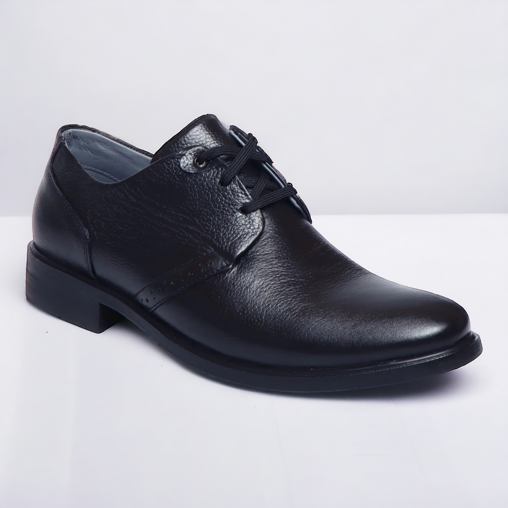 ZOOM B52 BLACK Men's Casual Lace Up Leather Shoes – Citizen Footprints ZOOM B52 BLACK Men's Casual Lace Up Leather Shoes – Citizen Footprints