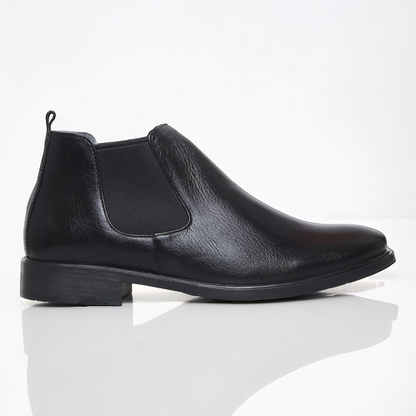 ZOOM BG13 BLACK Men's Chelsea Boots Leather Shoes