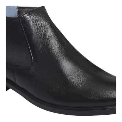 ZOOM BG13 BLACK Men's Chelsea Boots Leather Shoes