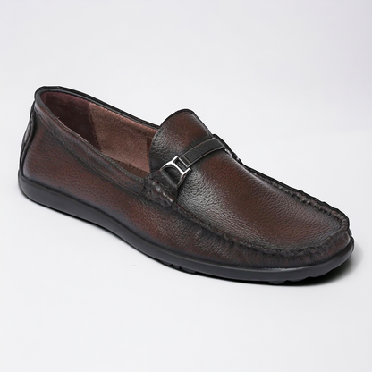 ZOOM D1325 BROWN Men's Loafers/Leather Shoes