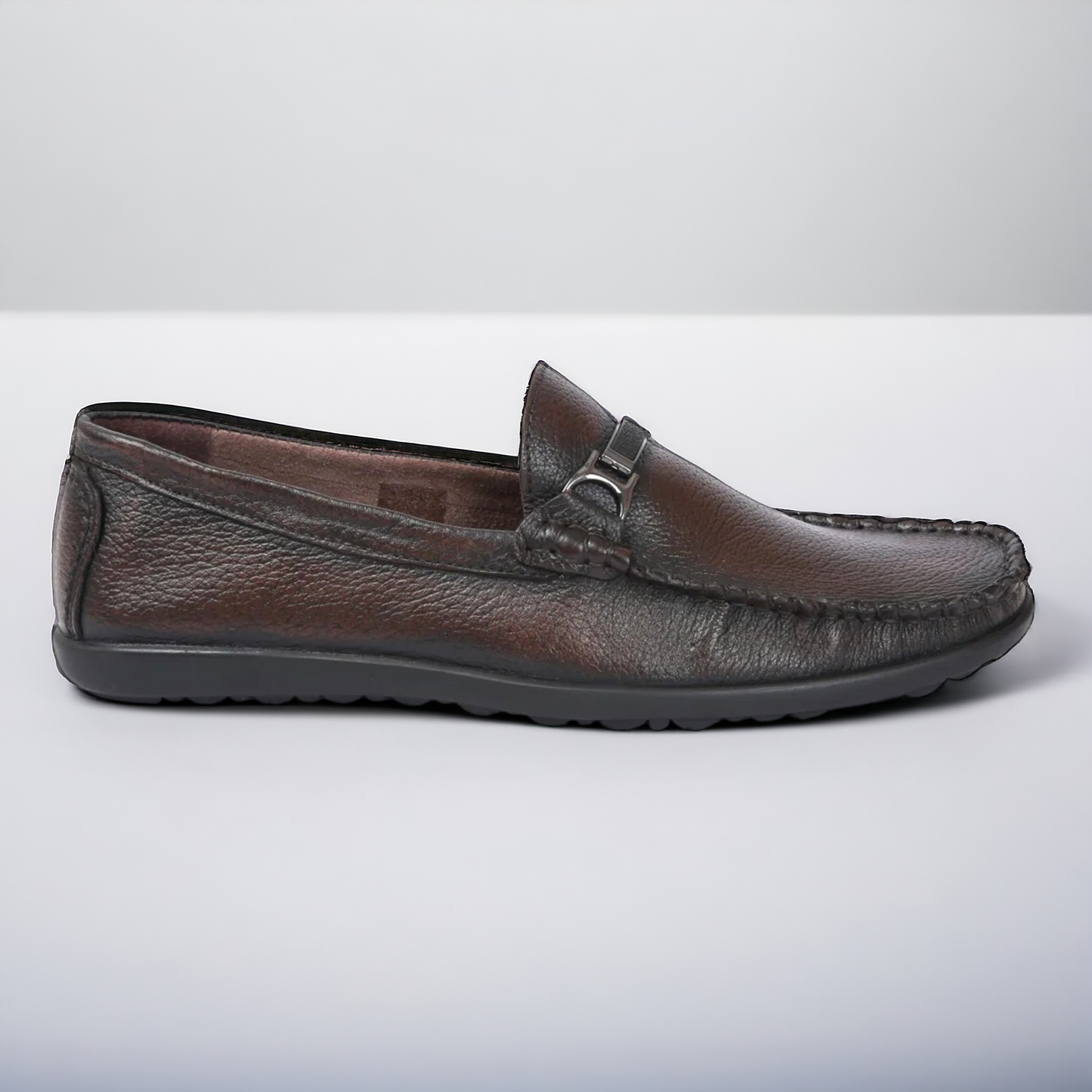 ZOOM D1325 BROWN Men's Loafers/Leather Shoes