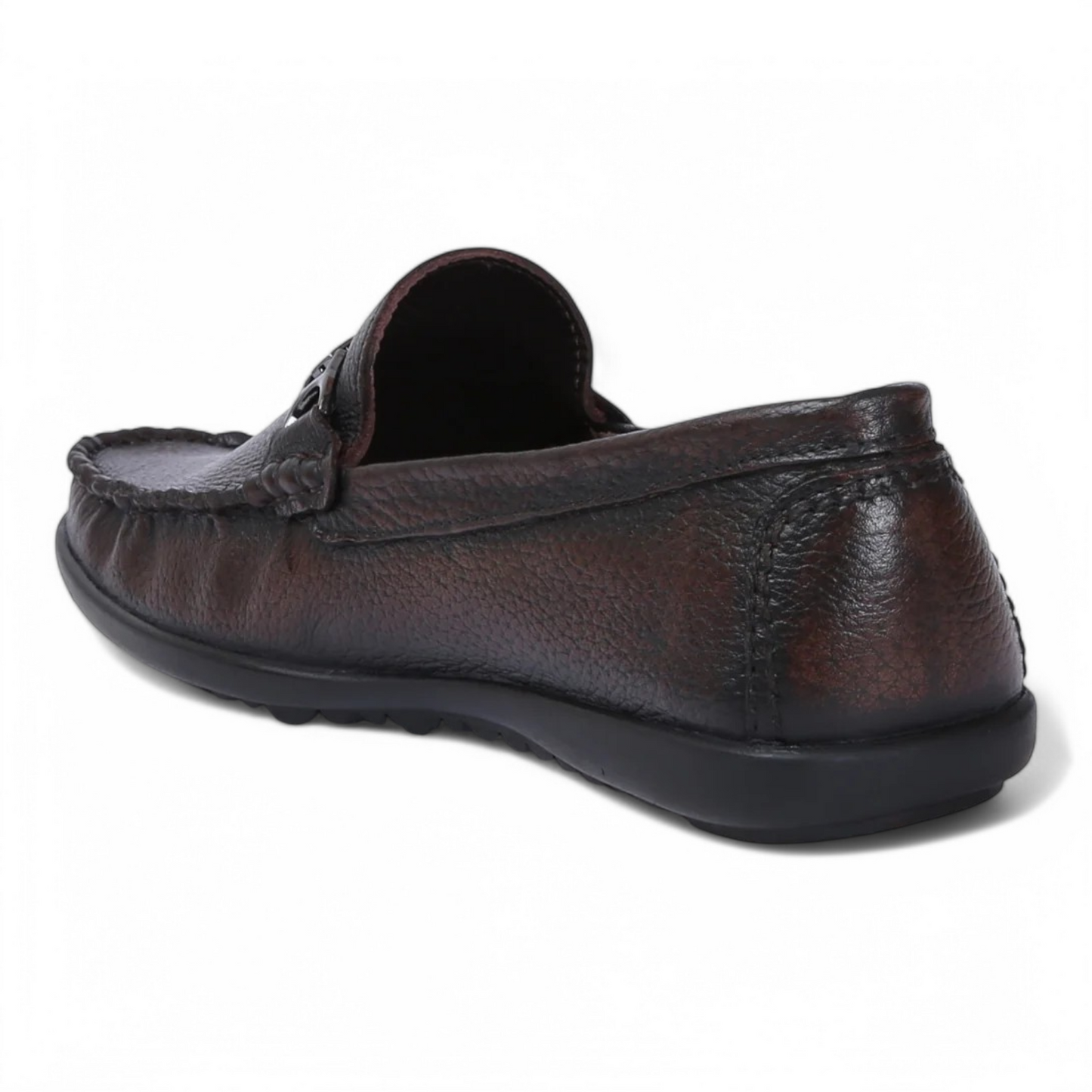 ZOOM D1325 BROWN Men's Loafers/Leather Shoes