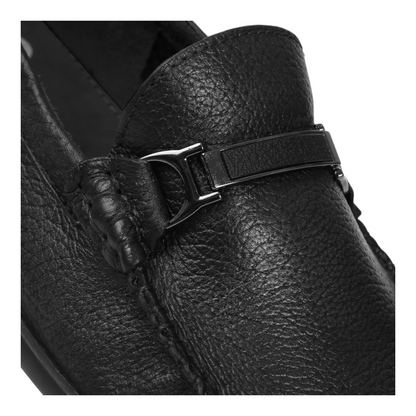 ZOOM D1325 BLACK Men's Loafers/Leather Shoes