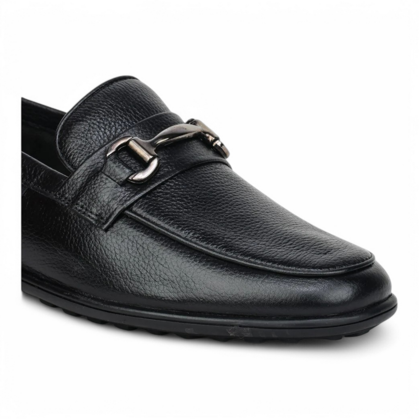 ZOOM D9845 BLACK Men's Loafers/Leather Shoes