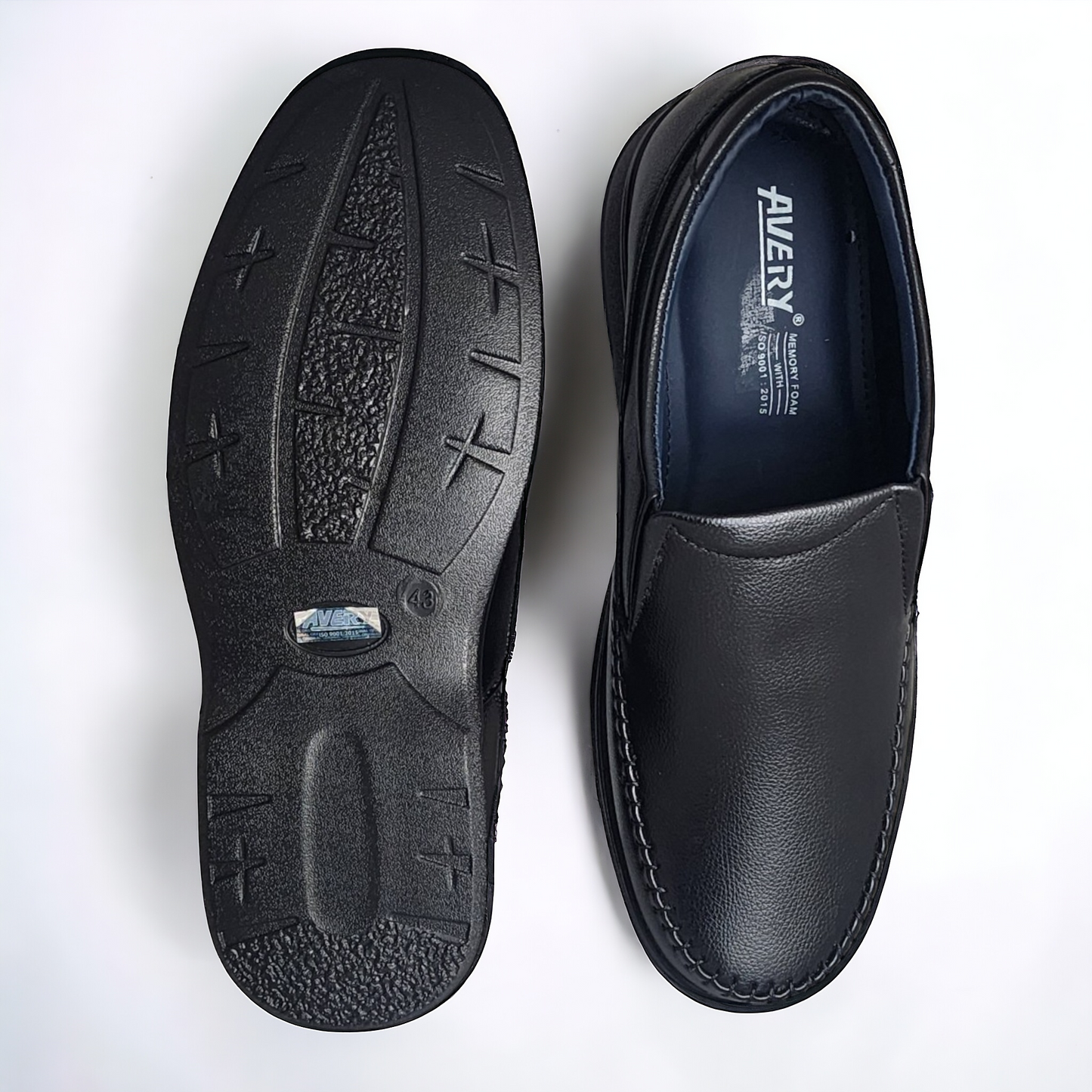 AVERY 1725 BLACK Men's Casual/Partyware Shoes