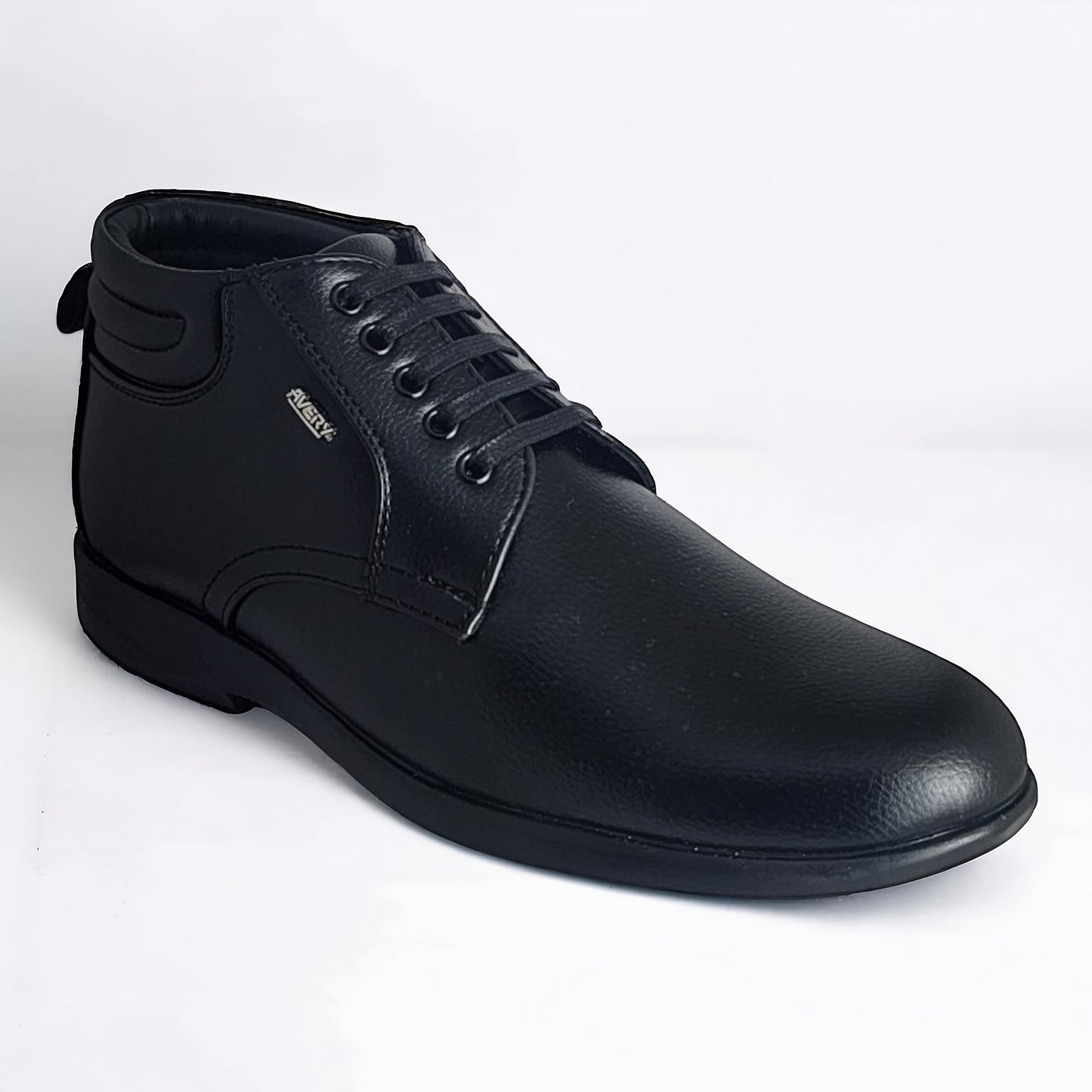 AVERY DL64 BLACK High Ankle Men's Casual Lace Up Shoes