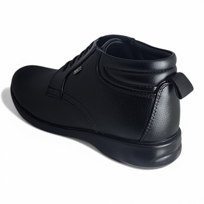 AVERY DL64 BLACK High Ankle Men's Casual Lace Up Shoes