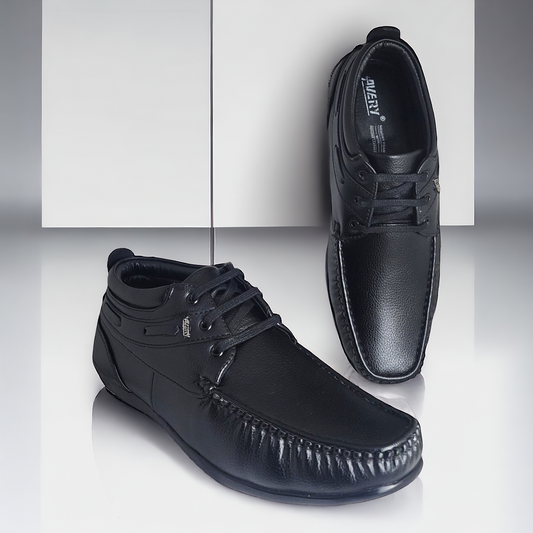 AVERY YL64 BLACK Men's Casual/Partyware Lace Up Shoes