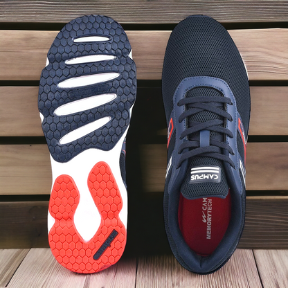 CAMPUS RIDDER NAVY/RED Men's Running Shoes